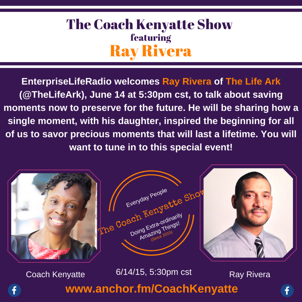 The Coach Kenyatte Show welcomes Ray Rivera